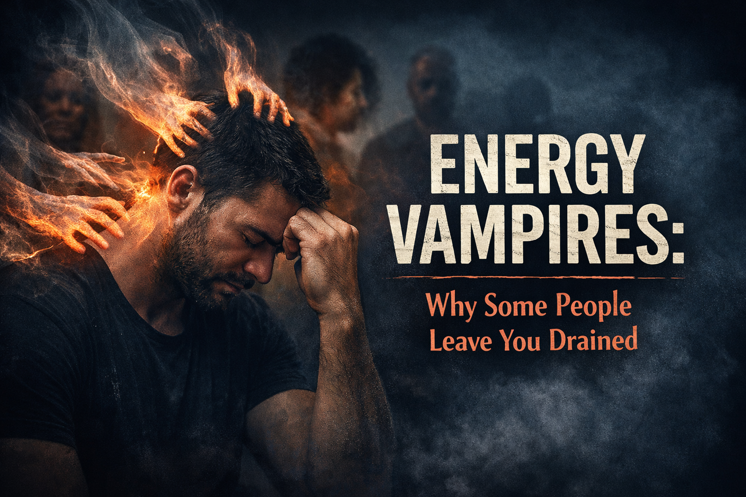 Energy Vampires - Why Some People Leave You Drained